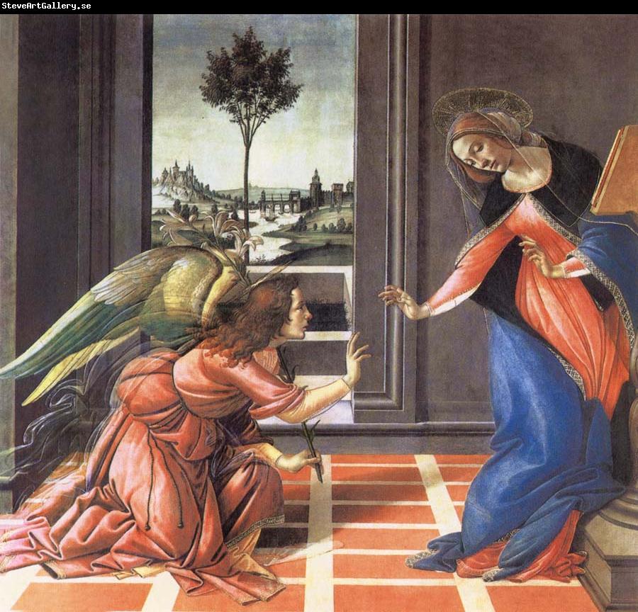 Sandro Botticelli The Verkundigung